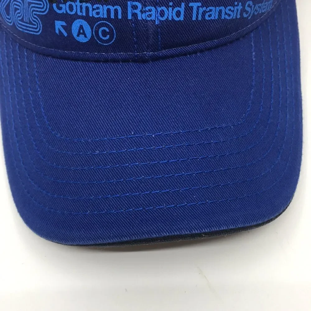 Batman Begins Urban Legend Gotham Rapid Transit System youth baseball cap hat